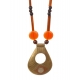 COLLIER NATHALIE JULAN 1 BRONZE AFRICAIN