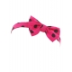 ACCESSOIRES DE CHEVEUX FANNY & LILI NOEUD PAPILLION ROSE A POIS