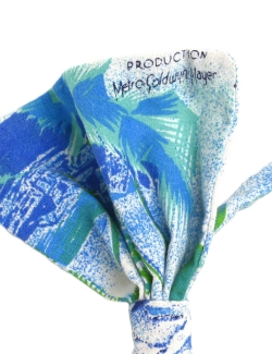 ACCESSOIRE CHEVEUX FANNY & LILI BANDEAU NOEUD VERT ET BLEU